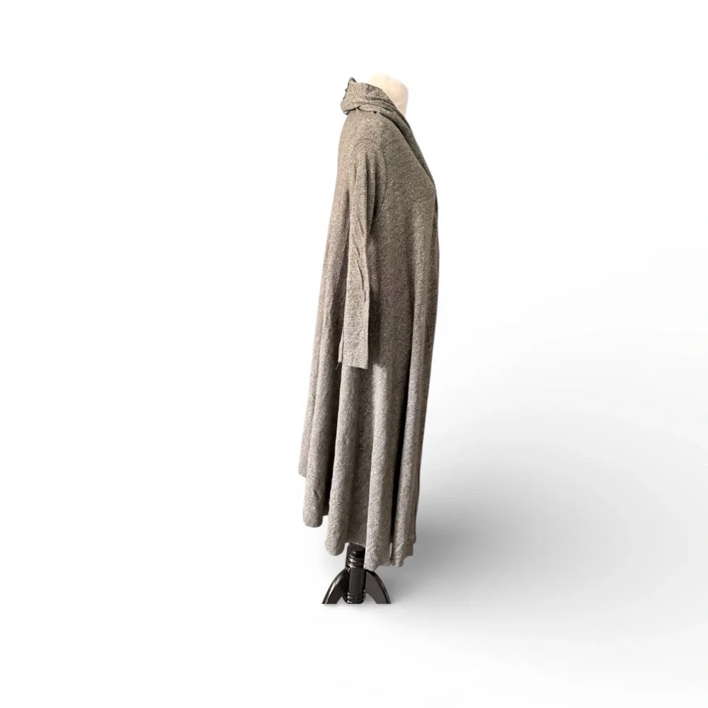 Free People Grey Duster Open Front Long Cardigan Size XS/S New NWOT